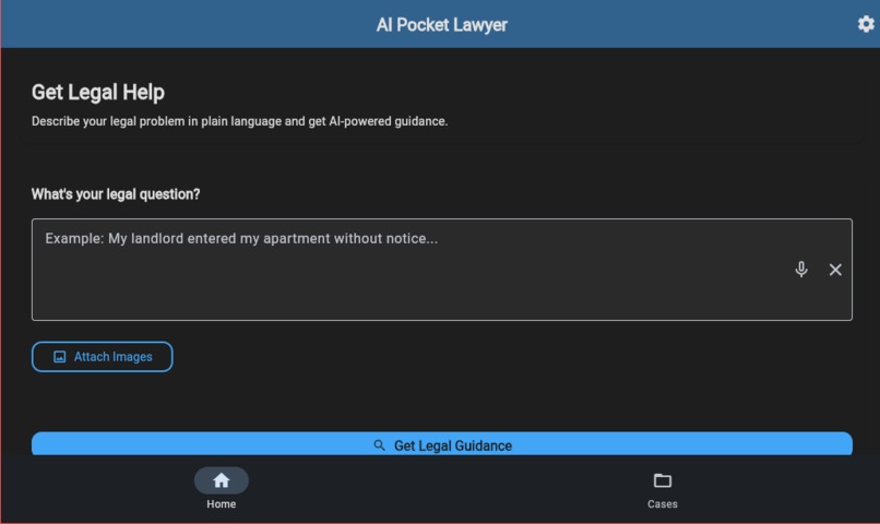Ai Pocket Lawyer – screenshot 1
