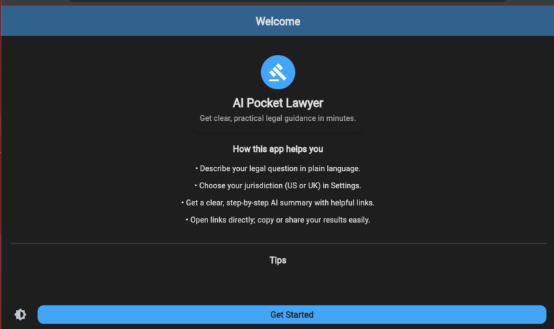Ai Pocket Lawyer – screenshot 2