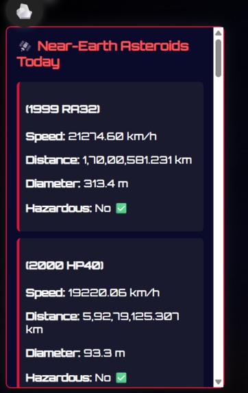 cosmic_wonders – screenshot 2