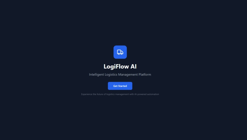 LogiFlow AI Intelligent Logistics Management Platform – screenshot 2