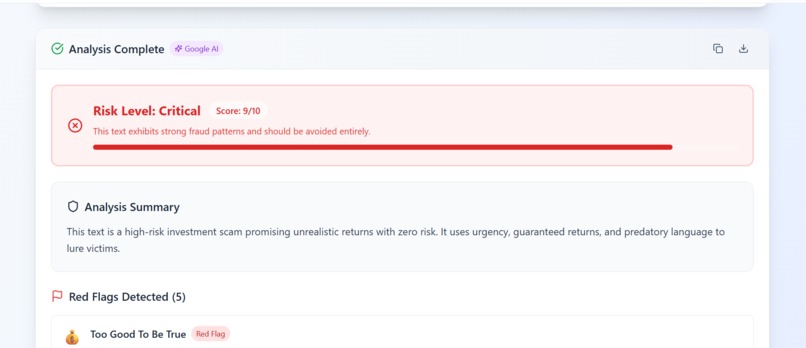 ScamShield AI – screenshot 5