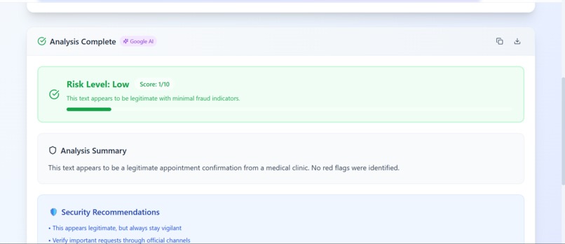 ScamShield AI – screenshot 4