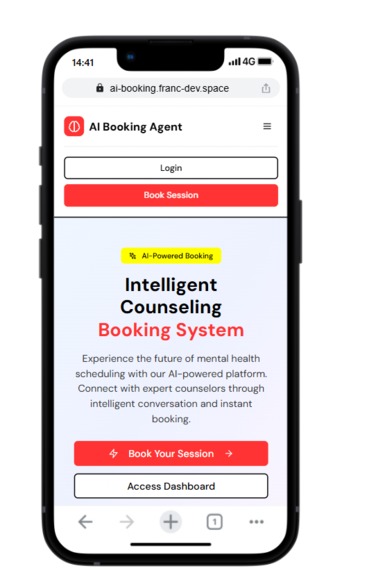 ai-intelligent-booking – screenshot 2