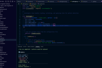 Code Migration CLI tool