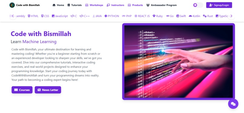 Code with Bismillah – screenshot 1