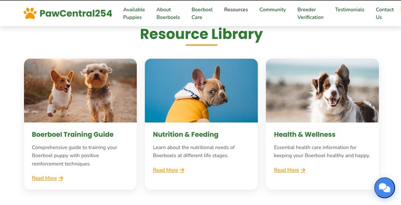 PawCentral254: Ethical Boerboel Adoption Platform – screenshot 3