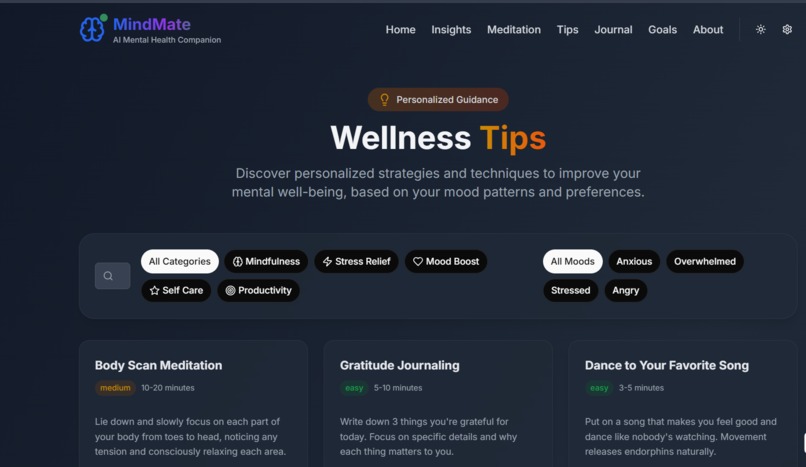 MindMate – screenshot 5