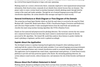 Enhancing Email Securly Automated Phishing Detection