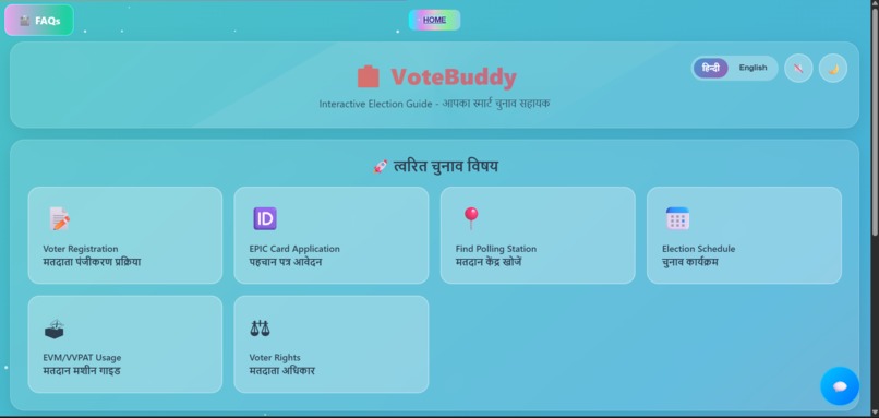 VoteBuddy-Apka Bhartiya Chunaav Salahkaar – screenshot 1