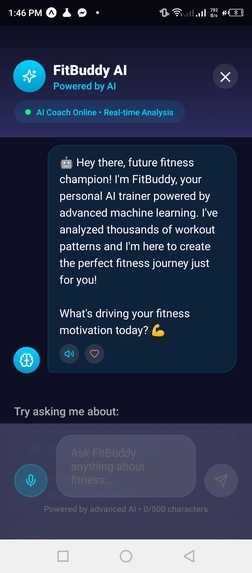 FitBuddy – Your AI Health Coach – screenshot 5