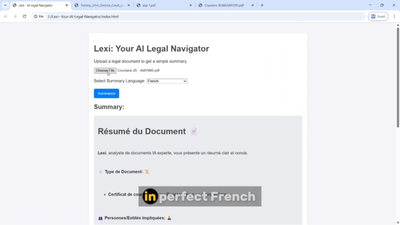 Lexi: Your AI Legal Navigator – screenshot 2