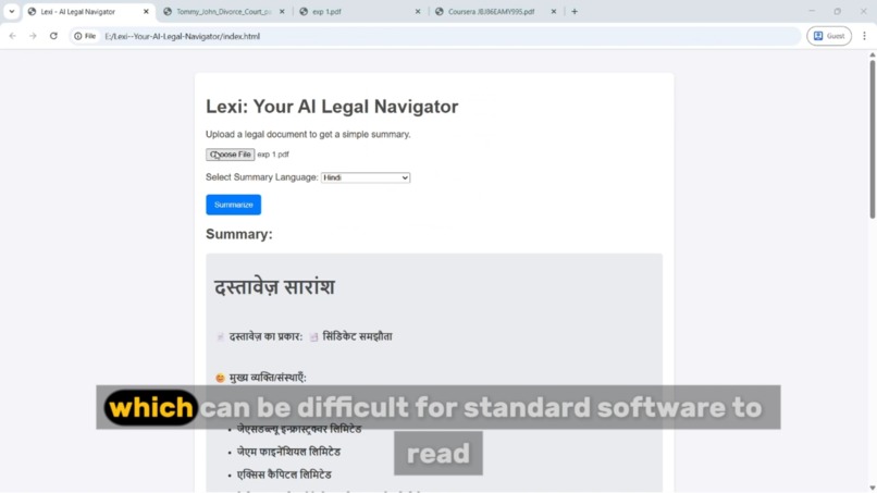 Lexi: Your AI Legal Navigator – screenshot 5