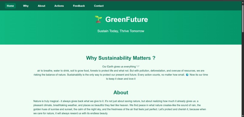 GreenFuture – screenshot 1