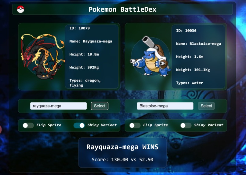Pokemon BattleDex – screenshot 1