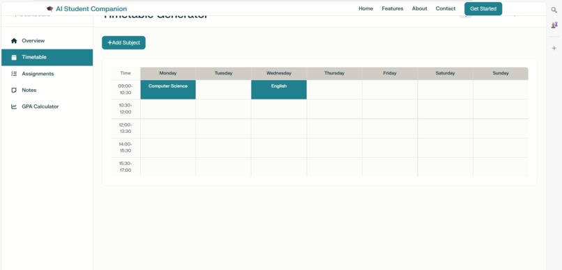 AI Student Companion – screenshot 6