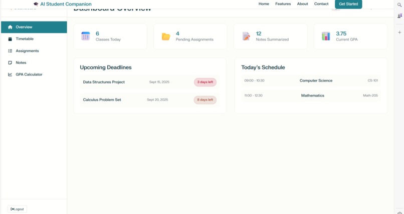 AI Student Companion – screenshot 5