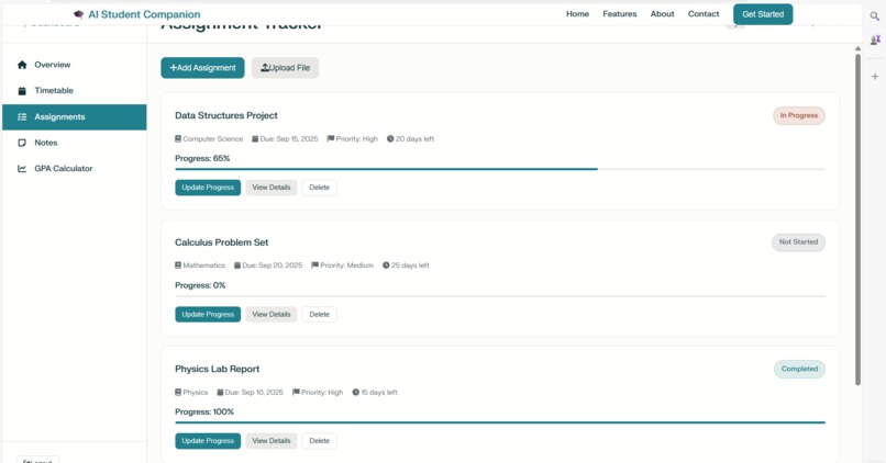 AI Student Companion – screenshot 8