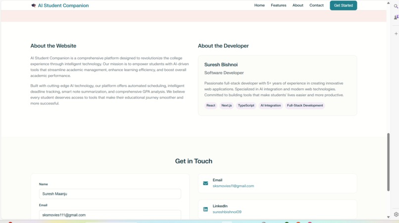 AI Student Companion – screenshot 3
