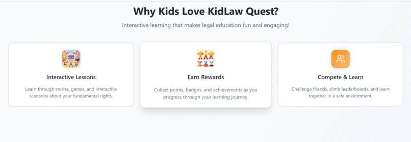 KidLaw Quest India – screenshot 1