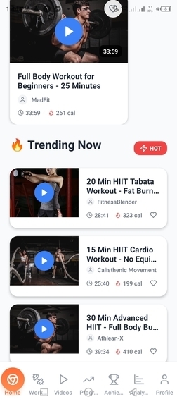 FitBuddy: AI Fitness Coach – screenshot 1