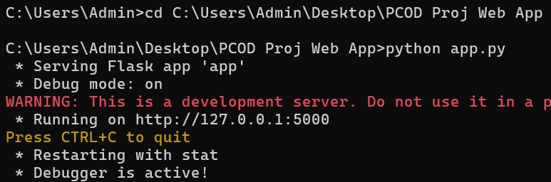OvaSense: PCOD Detection by ML – screenshot 1
