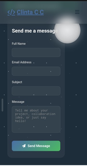 Personal portfolio – screenshot 2