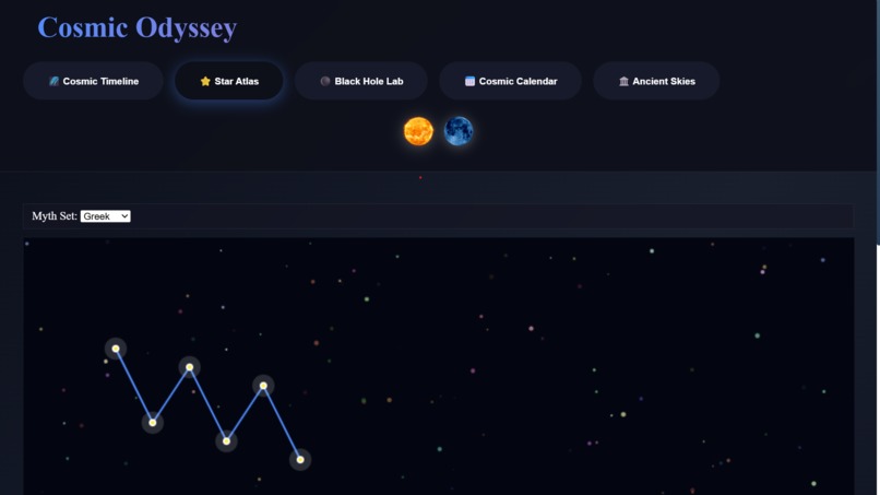 Cosmic Odyssey: A Hands-On Journey Through Space & Time – screenshot 1