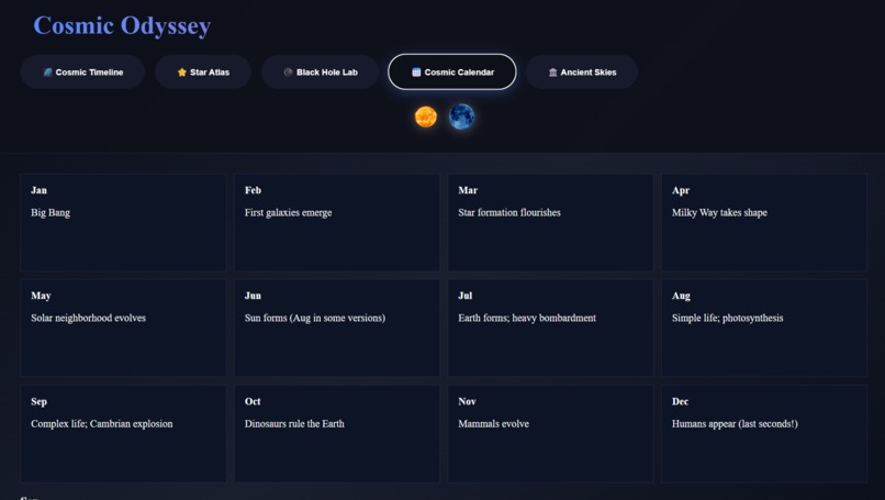 Cosmic Odyssey: A Hands-On Journey Through Space & Time – screenshot 2