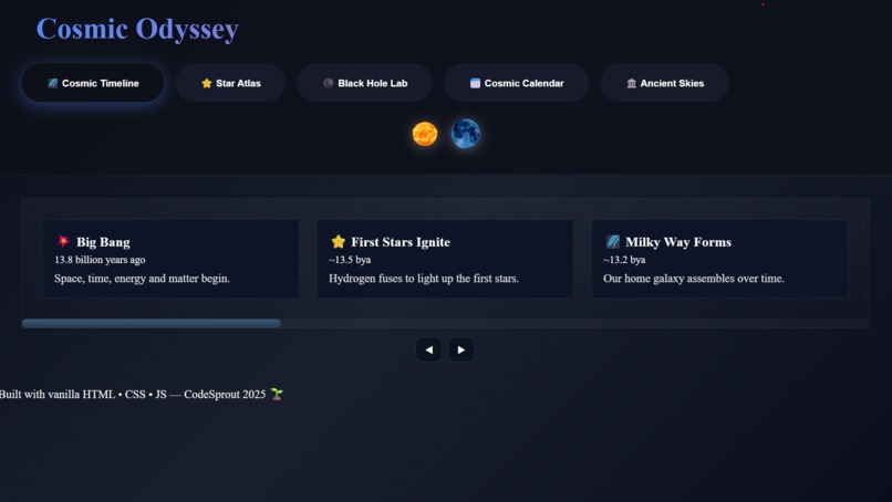 Cosmic Odyssey: A Hands-On Journey Through Space & Time – screenshot 4