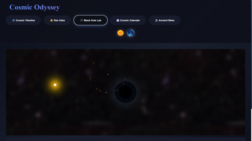 Cosmic Odyssey: A Hands-On Journey Through Space & Time – screenshot 5