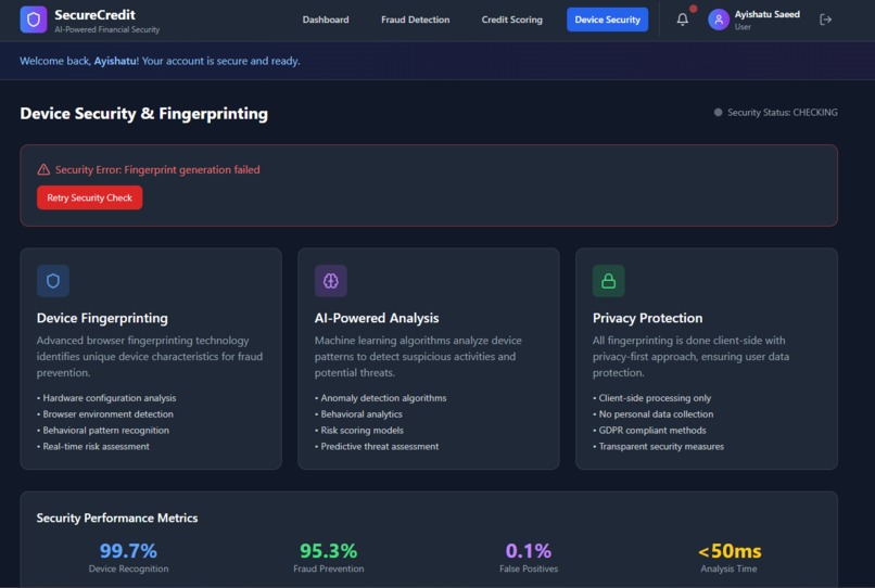 SecureCredit – screenshot 4