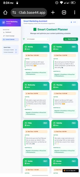 Smart Marketing Assistant – screenshot 3