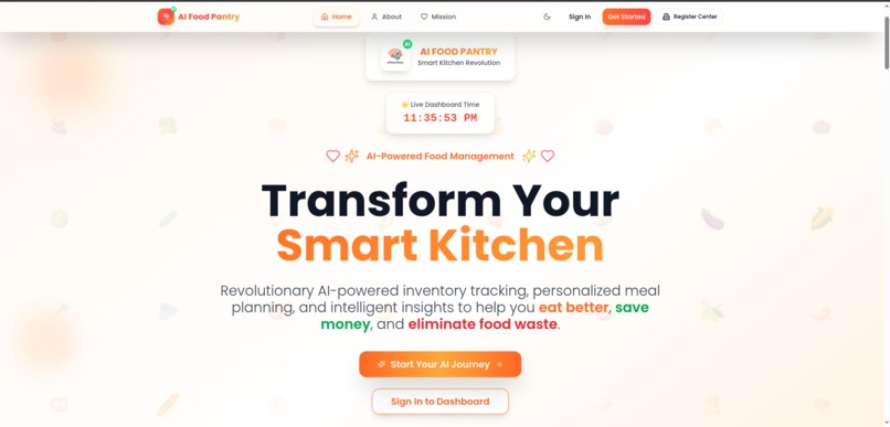 AI Food Pantry Debasish Tripathy – screenshot 3
