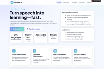 EduSpeak AI