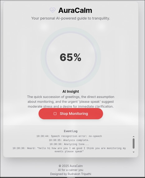 AuraCalm – screenshot 2