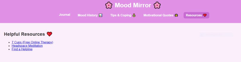 Mood Mirror – screenshot 3
