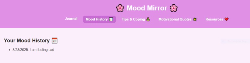 Mood Mirror – screenshot 4