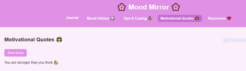Mood Mirror – screenshot 5