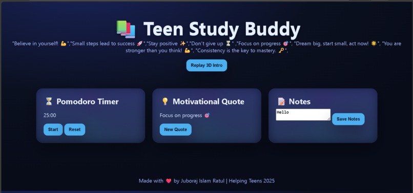 Teen Study Buddy — 3D – screenshot 5