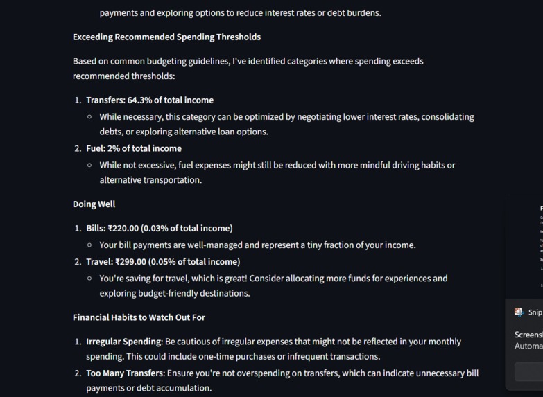 SafeSpend - Personal Finance Risk & Literacy AI Coach – screenshot 4