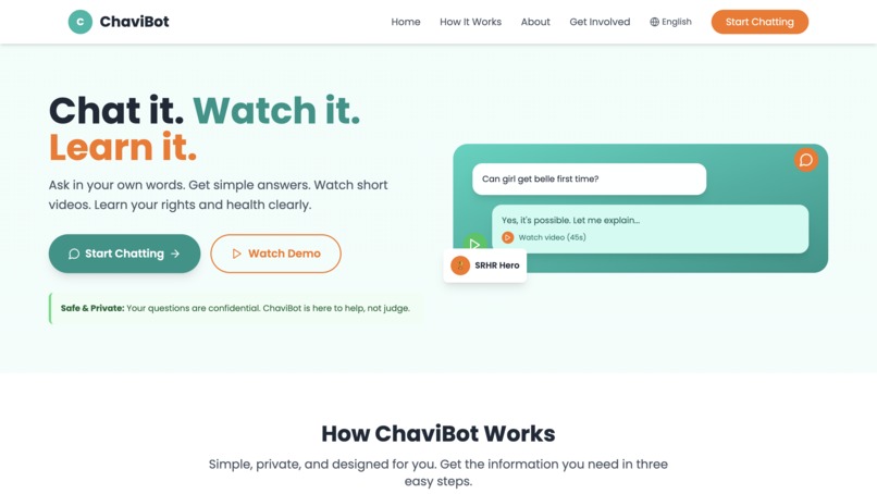 ChaviBot – screenshot 1