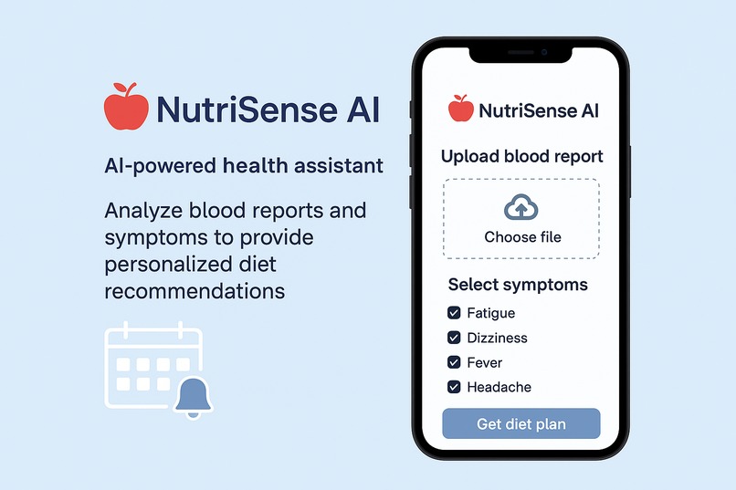 NutriSense AI  – screenshot 1
