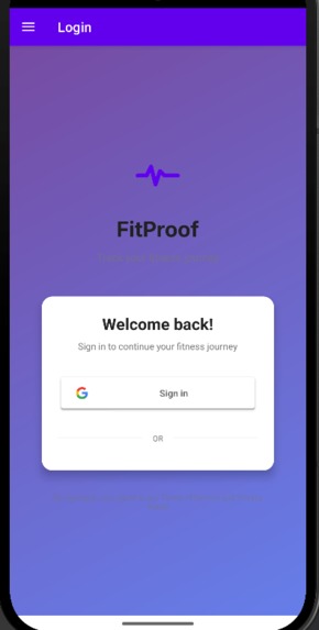 FitProof – screenshot 5