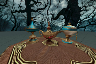 Remixable Magical Genie Lamp Asset ID #1583014299337268