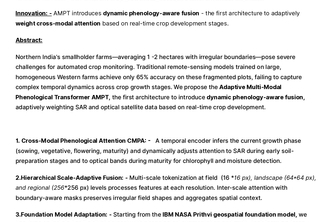 Adaptive Multi-Modal Phenological Transformer (AMPT)