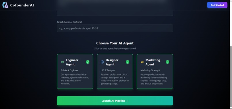 Cofounder AI – screenshot 1