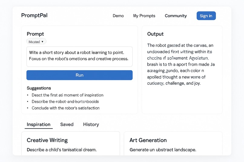 PromptPal – screenshot 1