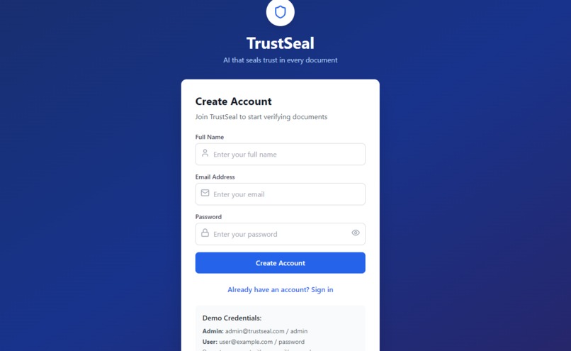 TrustSeal – screenshot 2