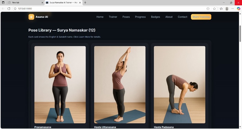 Asana AI Trainer – screenshot 2