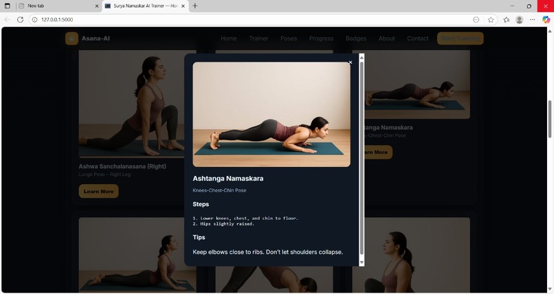 Asana AI Trainer – screenshot 3